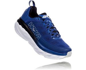 Hoka One One Bondi 6 Mens Walking Shoes Galaxy Blue/Anthracite | AU-6574082